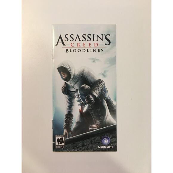 Assassin's Creed: Bloodlines (Sony PSP, 2009) Manual Only, No Game - US Seller - Picture 1 of 2
